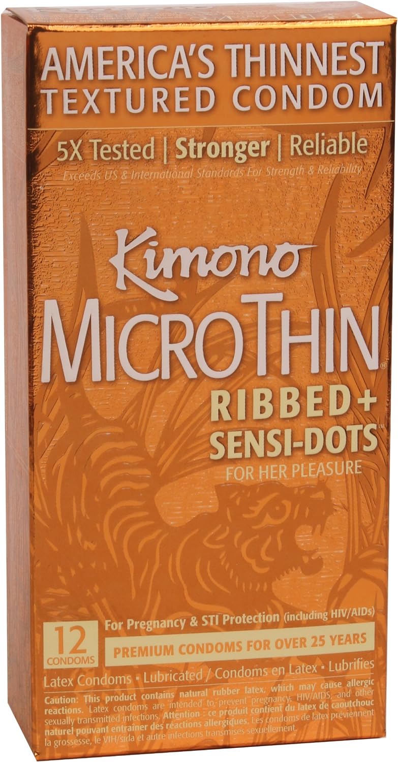 Kimono Microthin Ribbed + SensiDots