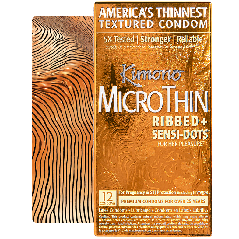 Kimono Microthin Ribbed + SensiDots