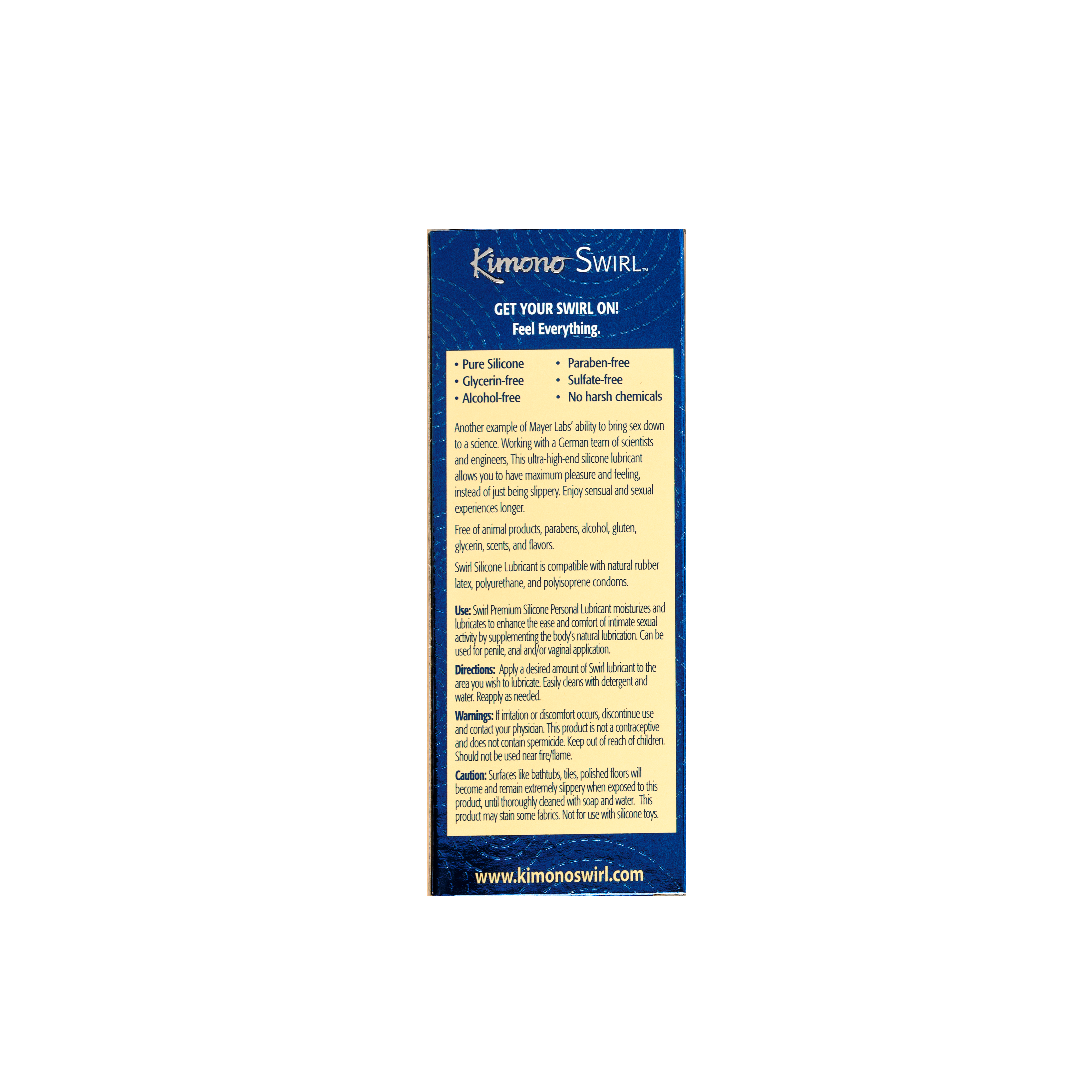 Kimono Swirl Silicone Lubricant