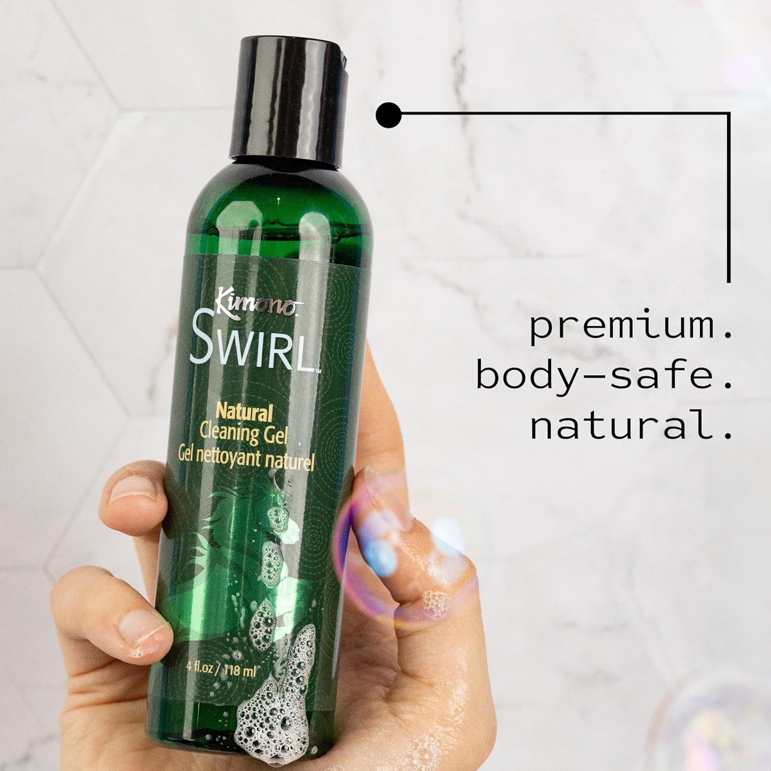 Kimono Swirl Natural Cleaning Gel